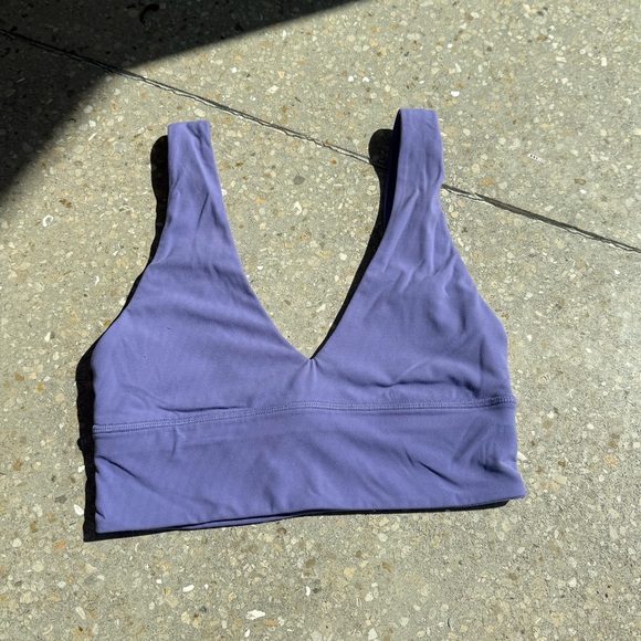 lululemon athletica Tops - Lululemon Align V-Neck Bra Size 4 in Lavender